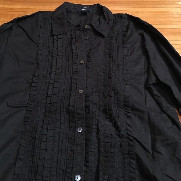 Gap Ruffled Button Down - Picture 4 of 4