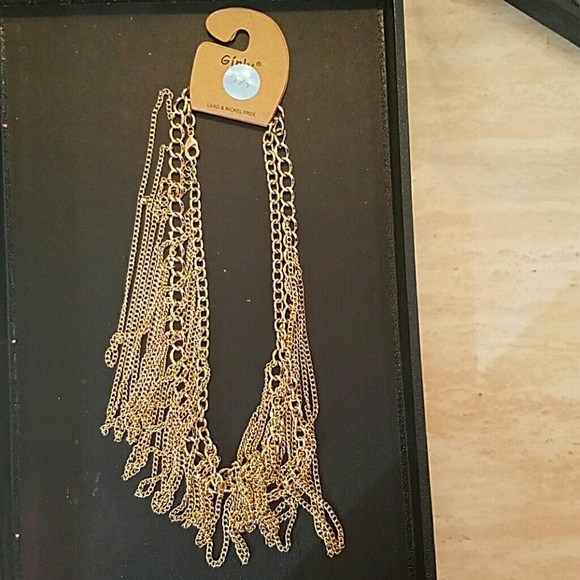 Gold necklace