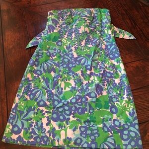 Lilly Pulitzer strapless dress