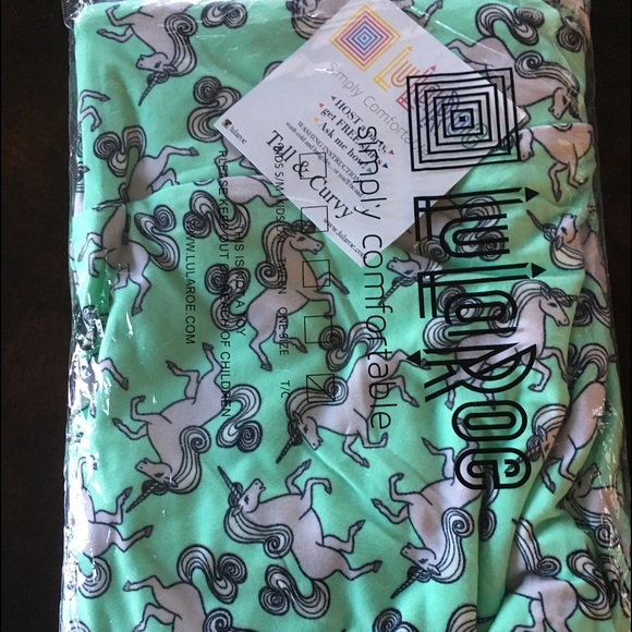 NWT TC LULAROE UNICORN LEGGINGS!