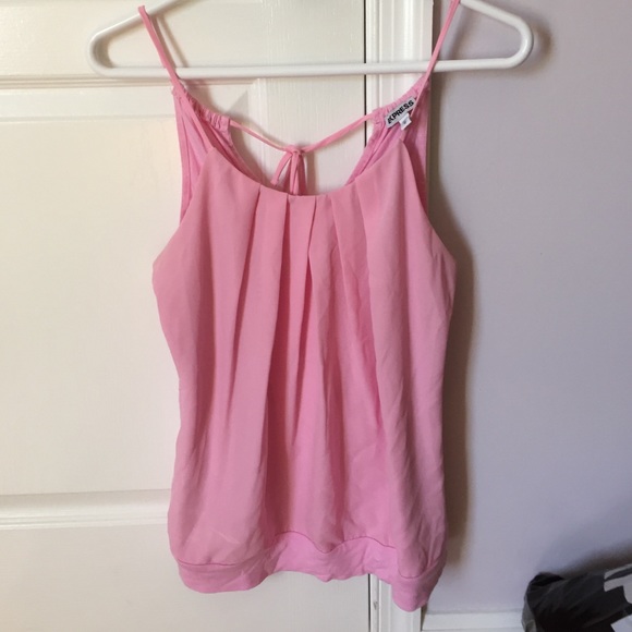 Pink tank top