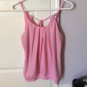Pink tank top