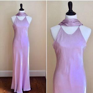 Vintage Lavender Hampton Nites Formal Dress