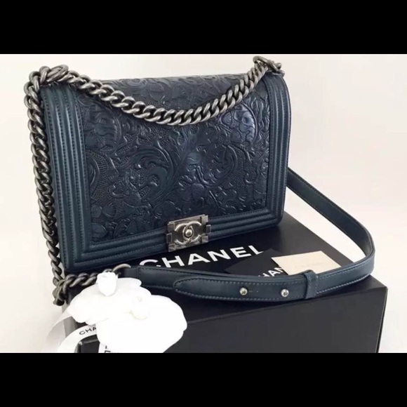 CHANEL Handbags - Authentic Chanel Medium Le Boy Dallas Mint !