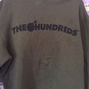 The Hundreds Olive Green SWEATER