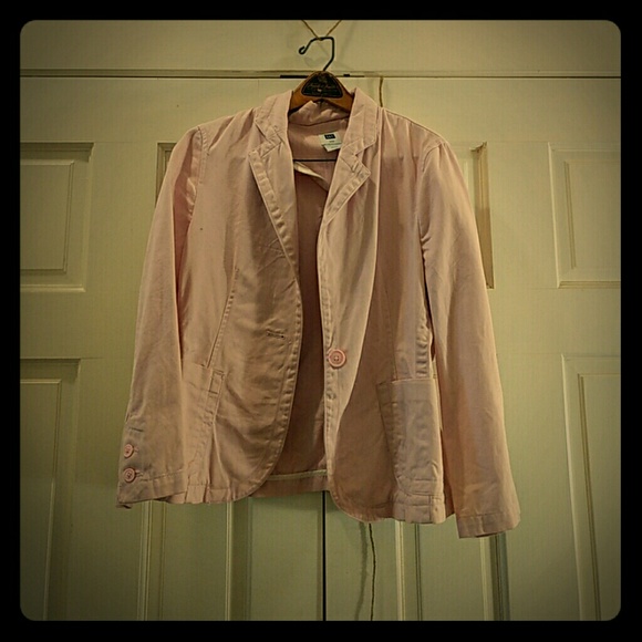 Gap pink blazer: size 10