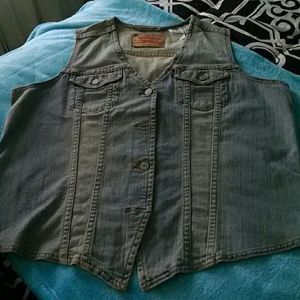 Ladies Levi Strauss denim vest
