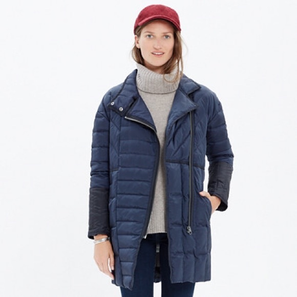 Madewell Quilted Down Coat
