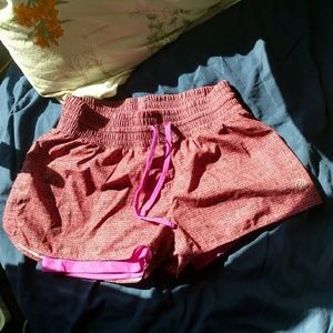 mpg small athletic shorts with built-in spandex