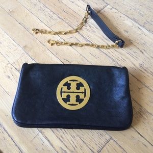 Black clutch Tory Burch