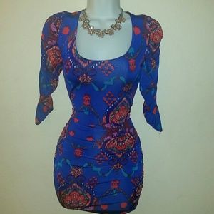 Symphony dress multicolor