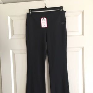 CAbi "tech wear" bootcut yoga pants. Size Small