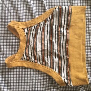 Urban Outfitters high neck crop top