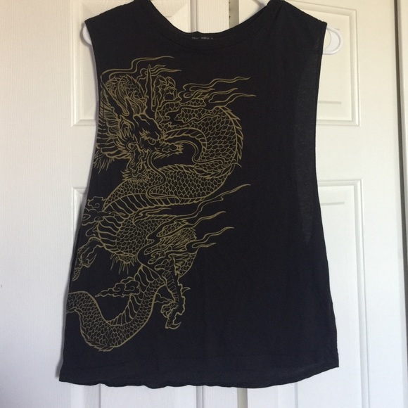Truly madly deeply dragon tank top