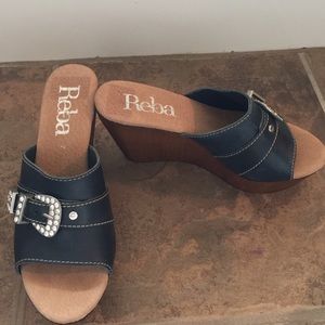 Reba wedge heels