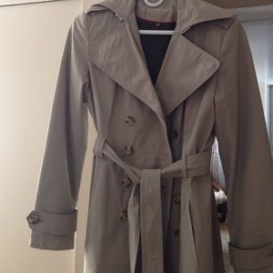 Calvin Klein trench coat!