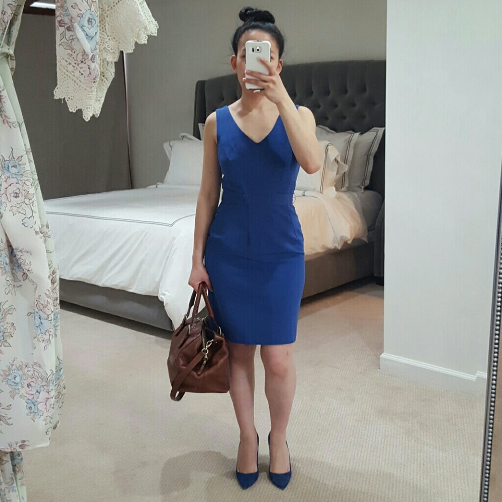 H&M Periwinkle Sheath Dress