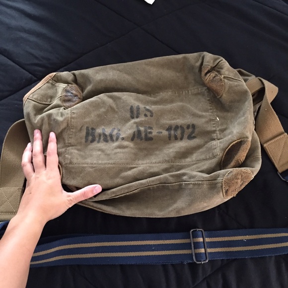 vintage style Messenger bag - American eagle