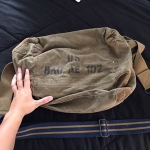 vintage style Messenger bag - American eagle