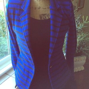 Blue and Black Blazer