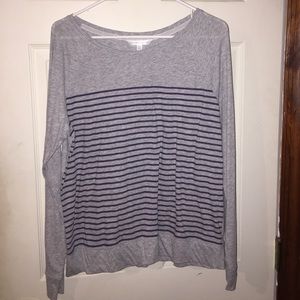 Victoria's Secret long sleeve striped top
