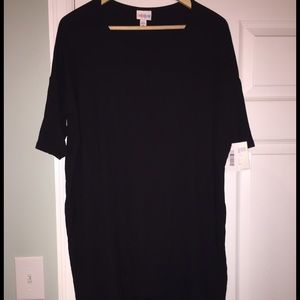 LulaRoe black Irma top