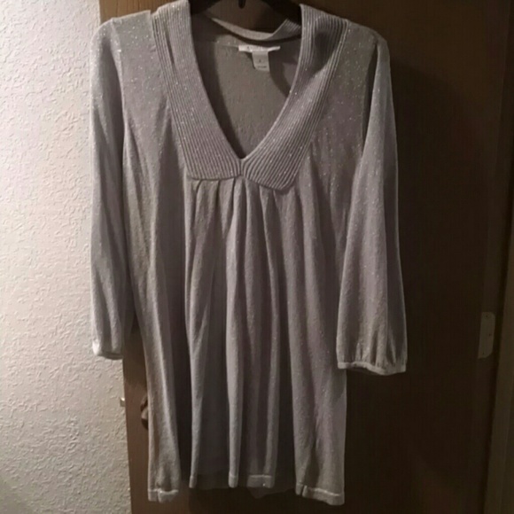 Silver lightweight sweater