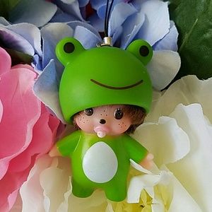Cute frog key chain