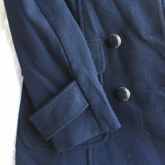 Navy Blue Peacoat - Picture 3 of 4