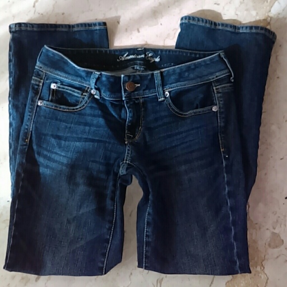 American eagle slim boot cut jeans 6 short 6x29 6s