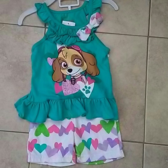 Baby short set