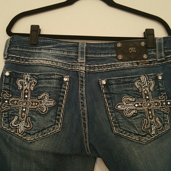 Miss Me Bootcut Jeans, Size 31, inseam 29.5"