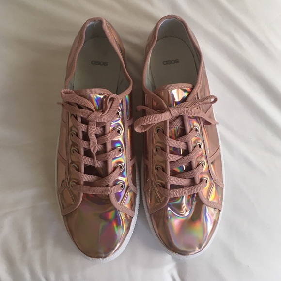 asos holographic shoes