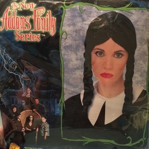 The Addams Family Wednesday Wig