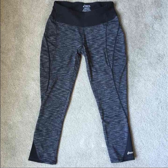 Grey Asics Running Tights - size XS
