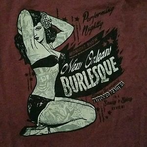 New Orleans burlesque shirt xl