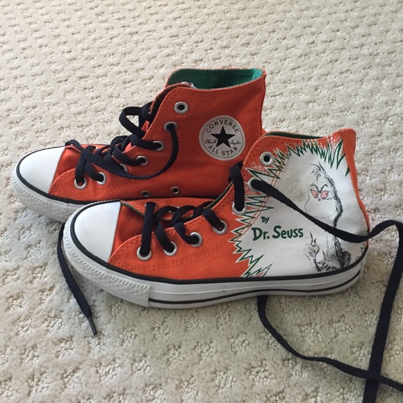 High top Dr Seuss Converse