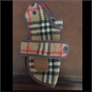 BURBERRY NOVA CHECK WOOL DOG COAT JACKET