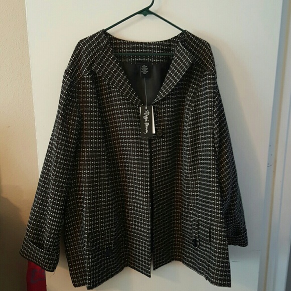 Brown printed Blazer