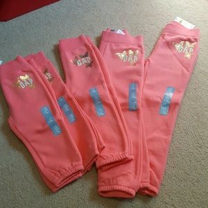 NWT Baby Gap girl Sweatpants firm