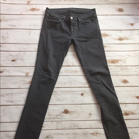 J Brand Dark Grey Jeans