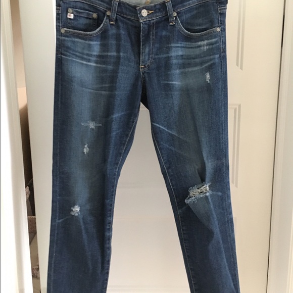 ag jeans. The Stilt roll up. Cigarette roll up