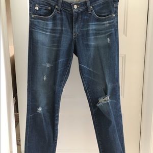 ag jeans. The Stilt roll up. Cigarette roll up