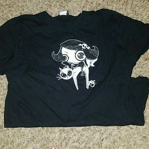 Goth girl t-shirt r Juinor 2x hot topic