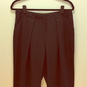 ASOS Peg Pants with Soft Pleats, Size 8, NWT