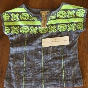 Peek Baby Olivia Top, 3-6mos
