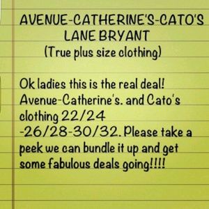 Plus size women clothes