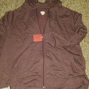 Mossimo red heather XXL hoodie never worn nwt