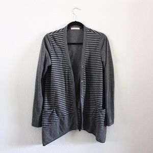 ⭐️SALE!⭐️ Pure Karma Striped Cardigan with Pockets