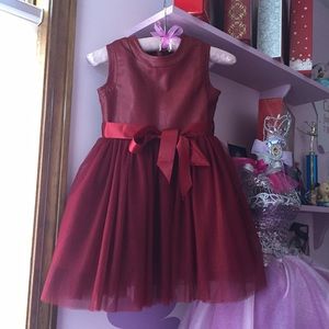 Mini Poppy Deep Red Dress!!